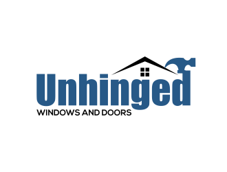 Unhinged windows and doors logo design by ingepro