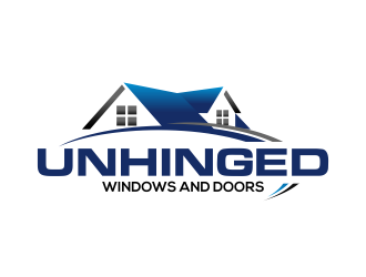Unhinged windows and doors logo design by ingepro