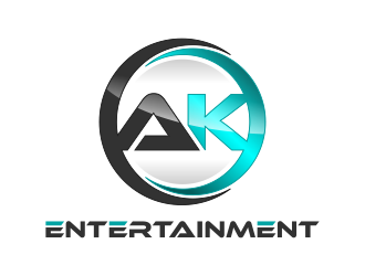 AK Entertainment logo design by ubai popi