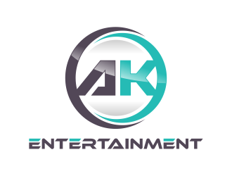 AK Entertainment logo design by ubai popi