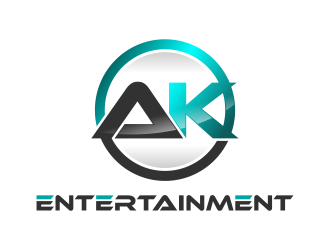 AK Entertainment logo design by ubai popi