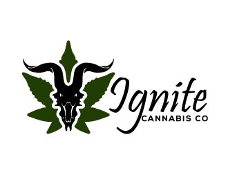 Ignite Cannabis Co logo design by gihan