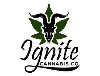 Ignite Cannabis Co logo design by gihan