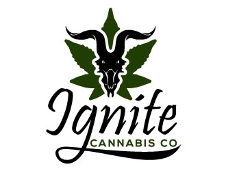 Ignite Cannabis Co logo design by gihan
