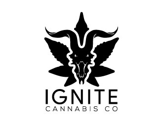 Ignite Cannabis Co logo design by gihan