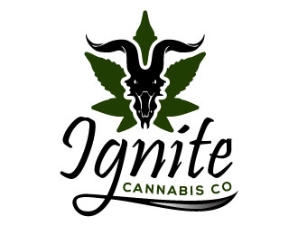 Ignite Cannabis Co logo design by gihan