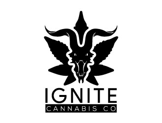 Ignite Cannabis Co logo design by gihan