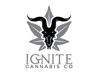 Ignite Cannabis Co logo design by gihan