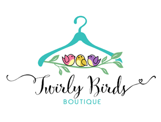 Twirly Birds Boutique logo design by ingepro