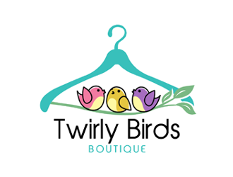 Twirly Birds Boutique logo design by ingepro