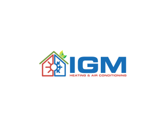 IGM Heating & Air Conditioning logo design by kanal