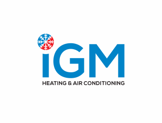 IGM Heating & Air Conditioning logo design by arturo_