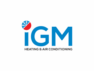 IGM Heating & Air Conditioning logo design by arturo_