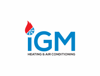 IGM Heating & Air Conditioning logo design by arturo_