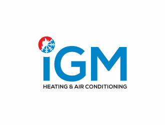 IGM Heating & Air Conditioning logo design by arturo_