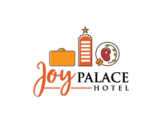 Joy Palace Hotel logo design by dchris
