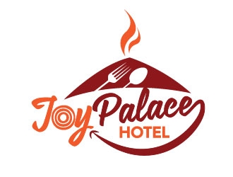 Joy Palace Hotel logo design by moomoo