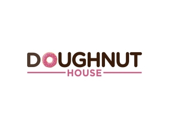 Doughnut House logo design by mykrograma