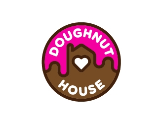 Doughnut House logo design by jacobwdesign