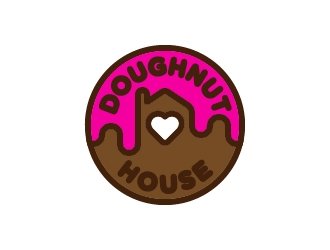 Doughnut House logo design by jacobwdesign