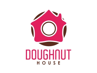 Doughnut House logo design by excelentlogo