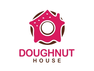 Doughnut House logo design by excelentlogo