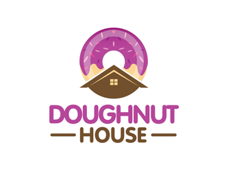 Doughnut House logo design by kunejo