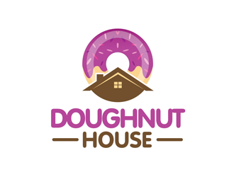 Doughnut House logo design by kunejo