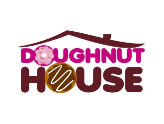 Doughnut House logo design by coco