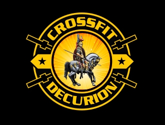 CrossFit Decurion logo design by VelMadGoo