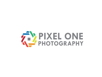 Pixel One Photography logo design by giphone