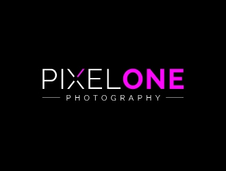 Pixel One Photography logo design by Mbelgedez