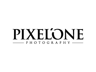 Pixel One Photography logo design by hwkomp