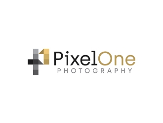 Pixel One Photography logo design by Kewin