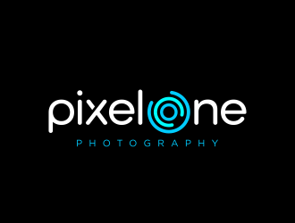 Pixel One Photography logo design by mashoodpp
