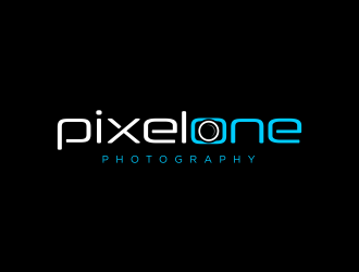 Pixel One Photography logo design by mashoodpp