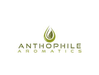 A N T H O P H I L E Aromatics  logo design by Greenlight