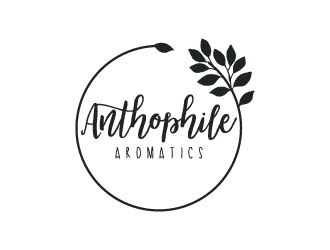 A N T H O P H I L E Aromatics  logo design by dchris