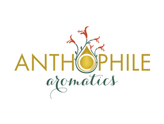 A N T H O P H I L E Aromatics  logo design by Leebu