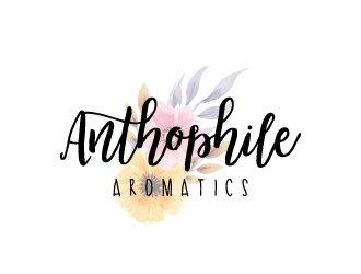 A N T H O P H I L E Aromatics  logo design by dchris