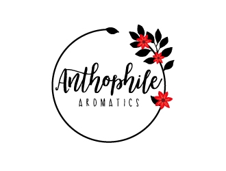A N T H O P H I L E Aromatics  logo design by dchris