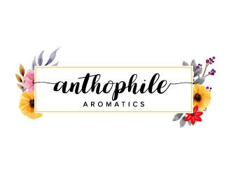 A N T H O P H I L E Aromatics  logo design by dchris