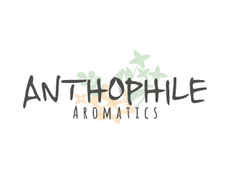 A N T H O P H I L E Aromatics  logo design by akilis13