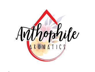 A N T H O P H I L E Aromatics  logo design by dchris