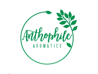 A N T H O P H I L E Aromatics  logo design by dchris