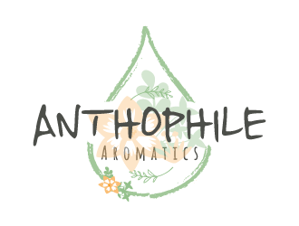 A N T H O P H I L E Aromatics  logo design by akilis13