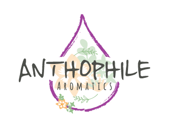 A N T H O P H I L E Aromatics  logo design by akilis13