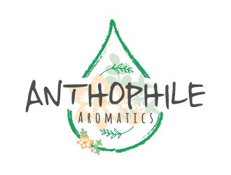A N T H O P H I L E Aromatics  logo design by akilis13