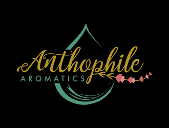 A N T H O P H I L E Aromatics  logo design by Leebu