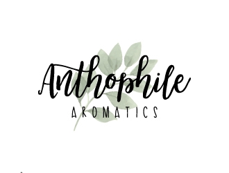 A N T H O P H I L E Aromatics  logo design by dchris